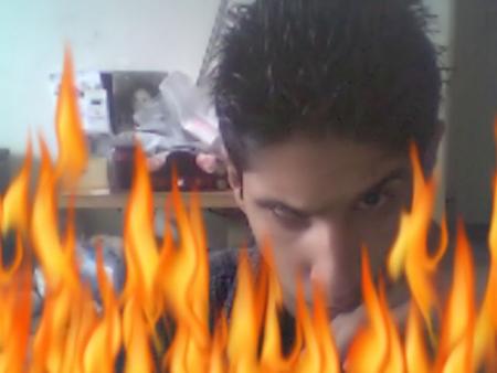 well i look so angry in this pic !! lol